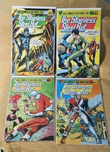 Edelstahl Ratte #2, 3,4 & 6 Adler Comics 1986 Harry Harrison TOP - Bild 1 von 5