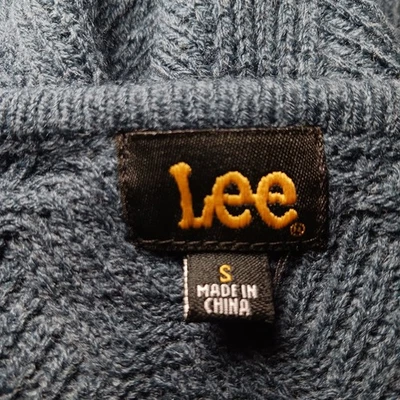 Suéter de Colección Lee Acrílico Chevron Tejido con Cable De Gran Tamaño Mujer Talla S Verde Crew Foto 1 de 4