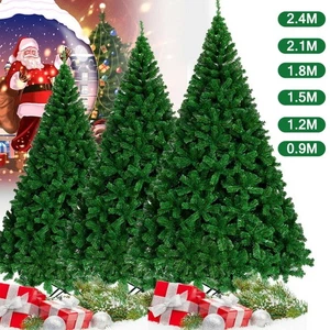 WEIHNACHTSBAUM 120-240CM BAUM CHRISTBAUM PVC TANNENBAUM TANNE BAUM KÜNSTLICHER - Bild 1 von 16