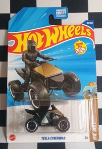 Hot Wheels Tesla Cyberquad Gold 2025 HW Dirt 4/10 82/250 Diecast 1:64 - Imagen 1 de 2