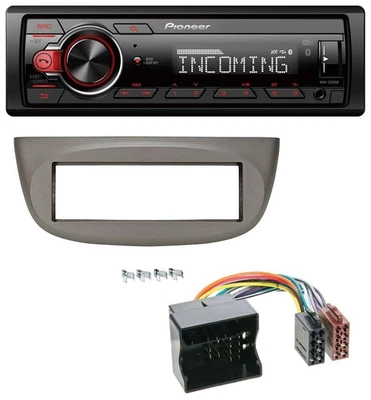 Pioneer Bluetooth USB DAB MP3 Autoradio für Renault Twingo 07-14 beige-grau - Bild 1 von 4