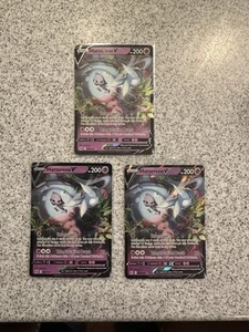 3 Mint Hatterene V 065/159 Pokemon Cards Crown Zenith - Picture 1 of 2