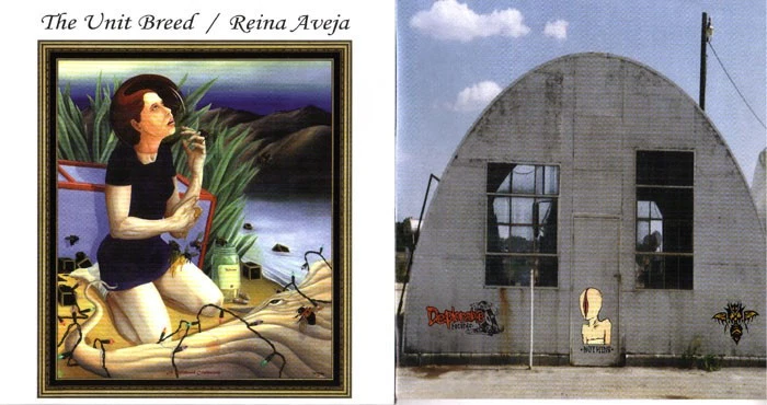 THE UNIT BREED / REINA AVEJA split 7" EP punk Hardcore Doom Sludge melvins sleep - Image 1 of 1