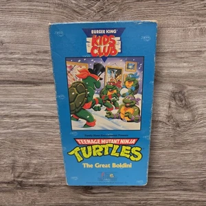 Teenage Mutant Ninja Turtles The Great Boldini Video Tape - Picture 1 of 2