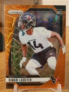 Kamari Lassiter 2024 Panini Prizm Football Orange Lazer RC #360 Houston Texans - Bild 1 von 2