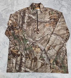 Realtree Xtra 1/4 Zip Camo Pullover Men's Size XL - Picture 1 of 8