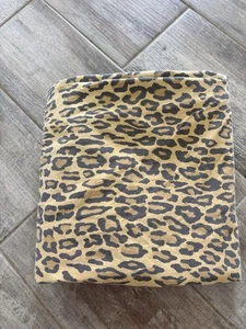 Vintage Ralph Lauren Laken QUEEN Flat Aragon Leopard Cheetah Animal Print - Bild 1 von 11