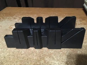 HANF STARR KUNSTSTOFF 11 ZOLL KLEMMEN GEHRUNGSSÄGE BOX SCHWARZ HERGESTELLT IN USA/FALSCH 052 - Bild 1 von 6