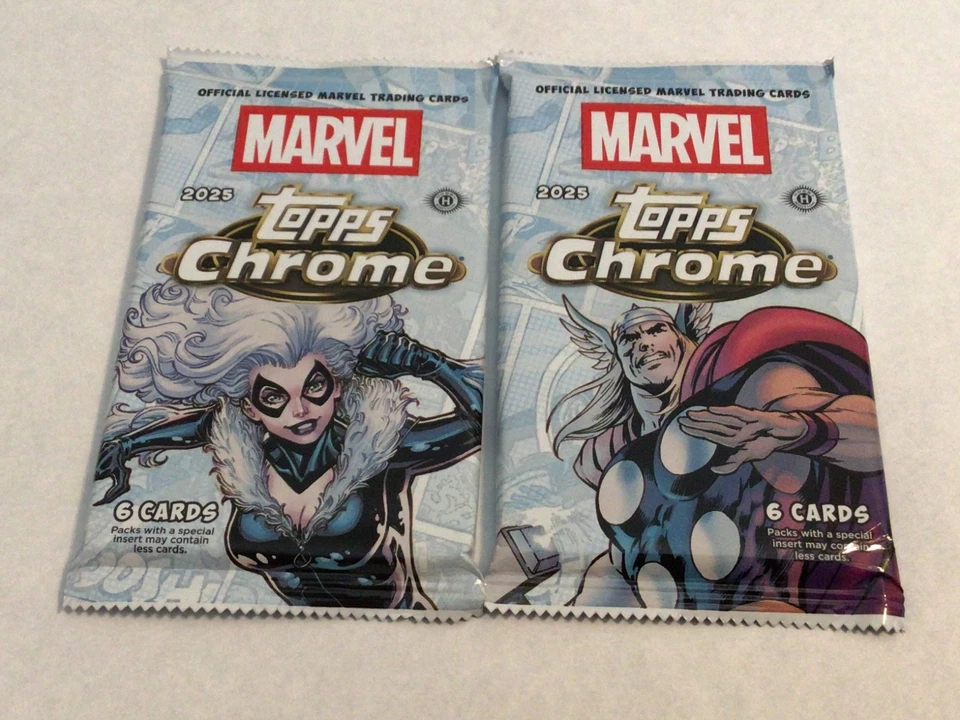 MARVEL CHROME HOBBY PACK (TOPPS 2025)