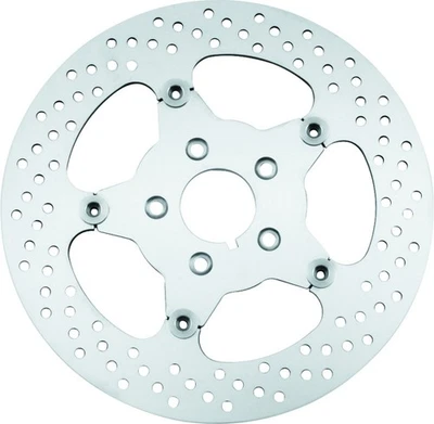 Rotor de freno delantero original pulido 11,5 pulgadas para Harley Big Twin 00-17 BiC. 619979 Foto 1 de 2