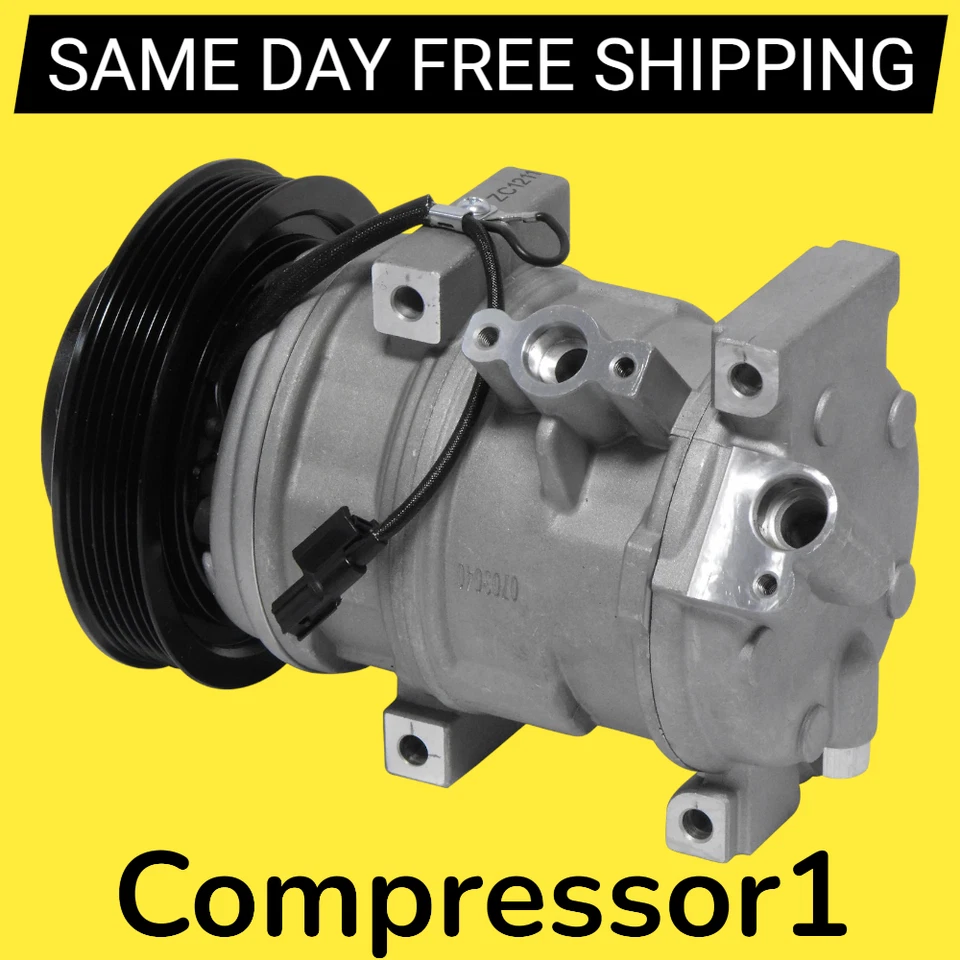 AC Compressor Honda Odyssey 2008 2009 2010 2011 2012 2013 2014 2015 2016 2017 - Image 1 of 3