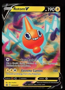 Rotom V SWSH257 Promo SWSH: Sword & Shield Promo Cards Pokémon Card - Picture 1 of 2