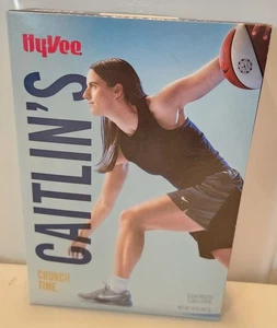Caitlin Clark HyVee Cereal Edición Limitada Coleccionistas Caja COMPLETA 14oz SELLADA ¡RARA! - Imagen 1 de 4