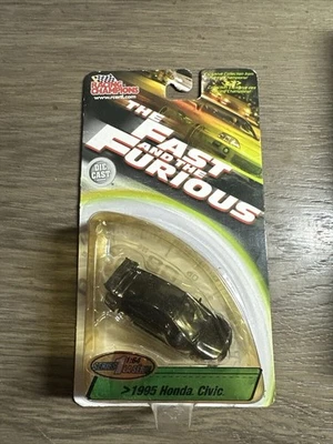 Racing Champions The Fast And The Furious Series 11995Honda Civic Street Tuner - Immagine 1 di 4