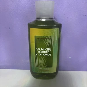 Bath & Body Works Waikiki Beach Coconut Full Size Shower Gel - Picture 1 of 4