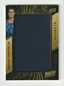 2019 Panini The National VIP Jumbo Relic #MP Michael Porter Jr. RC #1/10 - Foto 1 di 2