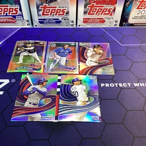 Inserto cromato Topps 2024 lotto di 5 FREEMAN BETTS ALONSO - Foto 1 di 1
