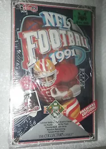1991 UPPER DECK FOOTBALL SEALED BOX 36 PACKS BRETT FAVRE ROOKIE MONTANA HEROES - Picture 1 of 1