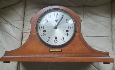 Antique Wooden Mantel Clock- Made in Germany - Image 1 of 4