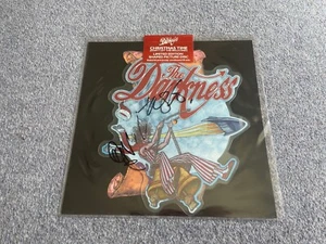 DARKNESS ""Weihnachtszeit"" HANDSIGNIERTE Formbild Disc Vinyl Schallplatte 2003 SELTEN - Bild 1 von 3
