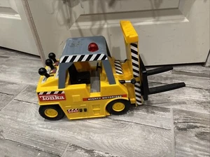 Tonka Truck Mighty Motorized Forklift Kids Toy Vintage 2000 Hasbro Vehicle - Picture 1 of 7