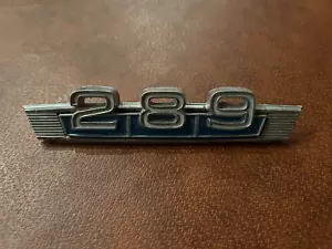 Ford Fairlane 289 Emblem/Name Badge 1967-68 Logo OEM Original Vintage - Picture 1 of 2