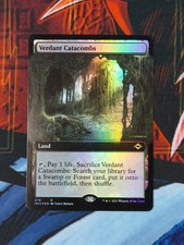 MTG MH2 EXTENDED FOIL Verdant Catacombs Rare 479 Never Played Modern Horizons II