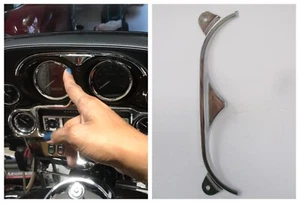 Harley-Davidson Chrome TRIM DASH PAD/CHRM OBSOL ELECTRA GLIDE FLHTCUSE 57842-06 - Imagen 1 de 7