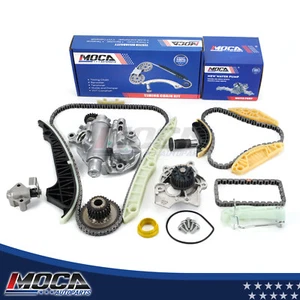 Timing Chain Kit Oil Water Pump for 2012 Audi A4 A5 A6 Q5 2.0L L4 Turbocharged - Picture 1 of 8