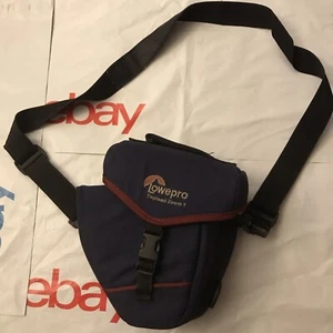 Lowepro TLZ1 Topload Zoom 1 Blue Camera Bag w/ Shoulder Strap - Picture 1 of 2