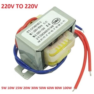 5W - 100W Isolation Power Transformer 1:1 Safety Isolation 220V TO 220V AC - Picture 1 of 3
