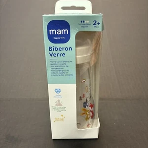 mam Baby Bottle Glass 2+ Months 260 ml - Picture 1 of 6