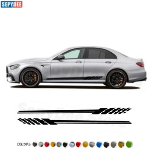 Final Edition Door Side Stripes Sticker For Mercedes Benz E Class W213 E63 S AMG - Picture 1 of 13