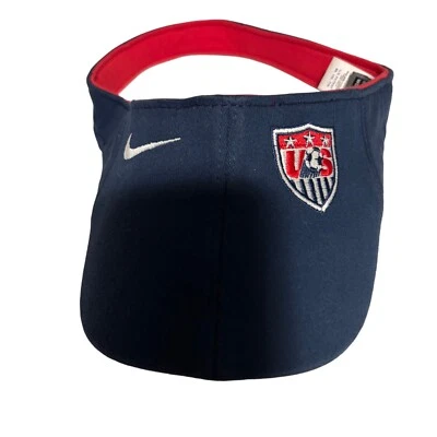 Women’s Nike Team USA USNWT Visor in Navy and Red One Size - Image 1 of 4