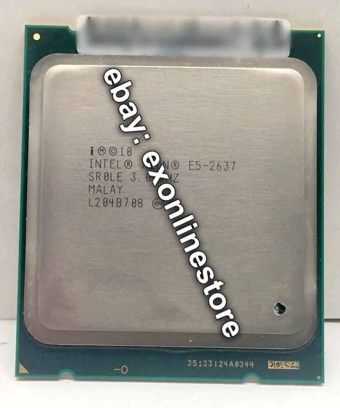 SR0LE - Intel Xeon Processor E5-2637 5M Cache, 3.00GHz, 8.00GT/s Intel QPI Used - Image 1 of 1