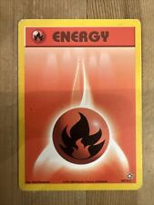 Fire Energy 107/111 Common Neo Genesis Unlimited Pokemon TCG Card WOTC HP 2000