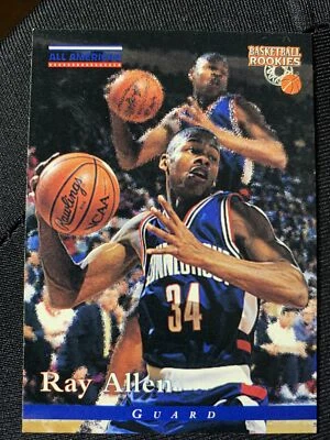 1996 Score Board Basketball Rookies Ray Allen #84 UCONN - Image 1 of 2