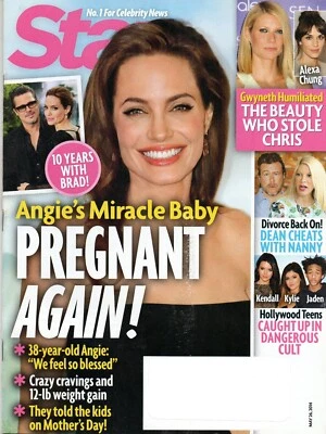 STAR Magazine May 26 2014 Angelina Jolie Gwyneth Paltrow Tori Spelling Jenner Gi - Image 1 of 2