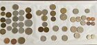 Lot/55 World Coins - Europe-Asia-Caribbean-Sou th America- Middle East -Australia