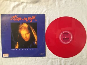 Mexico colored red vinyl 12" record Alison Moyet Love Resurrection Baby I Do - Imagen 1 de 2