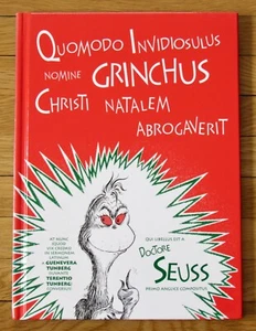 QUOMODO INVIDIOSULUS NOMINE GRINCHUS Seuss Latin How the Grinch Stole HB EXC L1 - Imagen 1 de 1