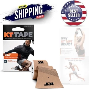 Pro Sports Tape Synthetic Kinesiology Athletic Tape Precut 20 Count - Picture 1 of 8