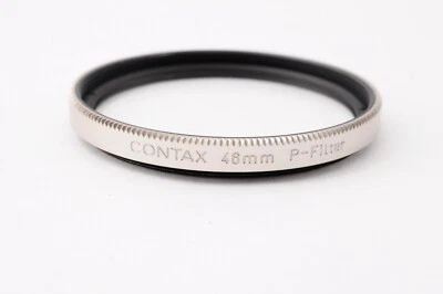Near MINT Contax 46mm P-Filter Protective Camera Lens Filter Silver From Japan - Image 1 of 4