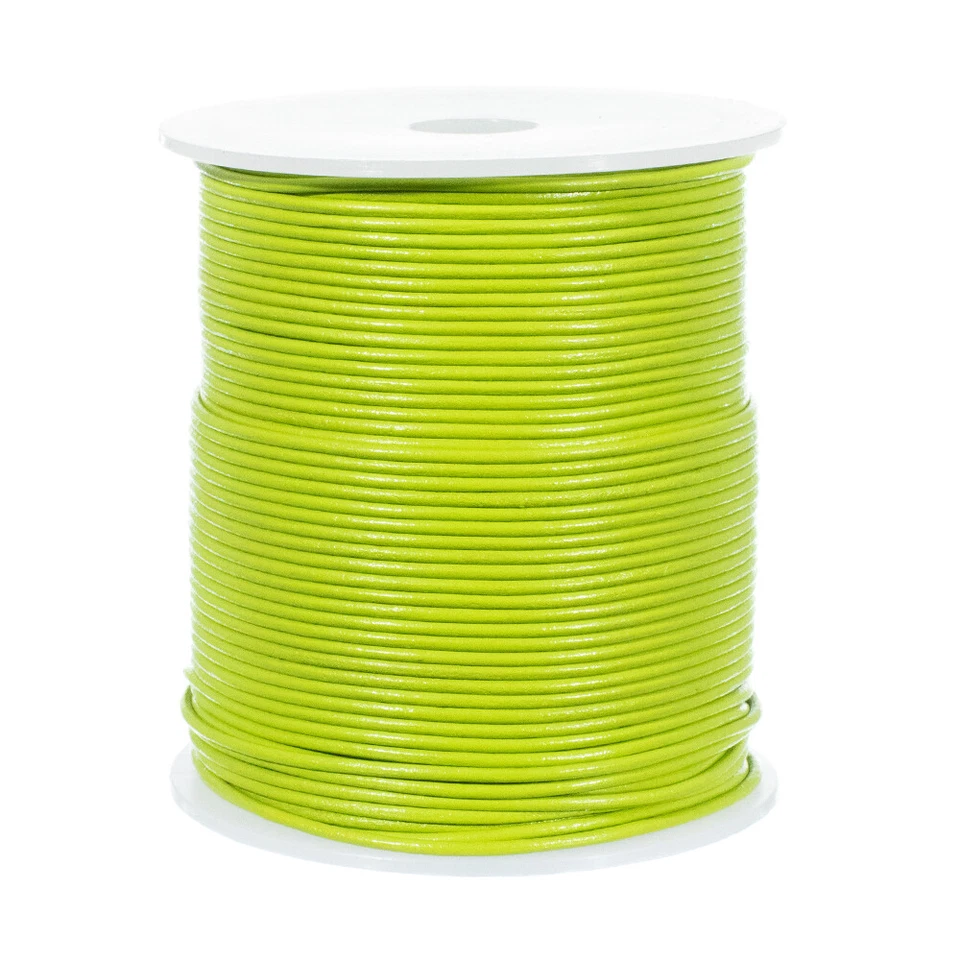 Craft County круглый кожаный шнур 5,10,25 ярдов несколько цветов в наличии - Изображение 1 из 1