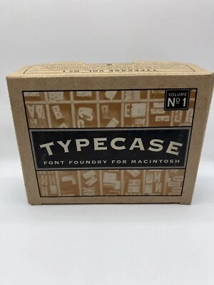 Typecase Font Foundry for Macintosh 130 Truetype & Postscript fonts install - Image 1 of 4