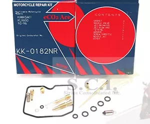 KAWASAKI KLX650 KEYSTER CARBURADOR CARB REBUILD KIT DE REPARACIÓN 1993 - 1996 - Imagen 1 de 9