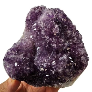 Amethyst Crystal Freestand with Polished Edges 1lb 7.1oz - Picture 1 of 4