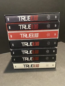 HBO TRUE BLOOD Complete Series DVD Seasons 1-7 Vampire Halloween Christmas - Picture 1 of 8