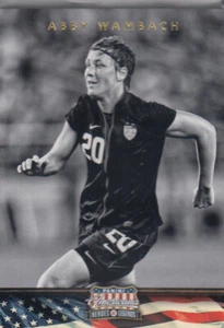 ABBY WAMBACH 2012 Panini Americana Heroes & Legends #45 US Women's Soccer - Picture 1 of 2
