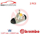 Drum Wheel Brake Cylinder Pair Brembo A 12 544 2Pcs P For Nissan Urvan,Terrano I